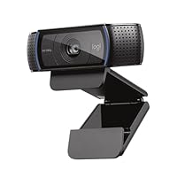 Logitech C920x HD Pro PC Webcam, Full HD 1080p/30fps Video, Clear Audio, HD Light Correction, Works with Microsoft Teams, Google Meet, Zoom, Nintendo Switch 2’s New GameChat Mode, Mac/Tablet- Black