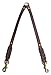 Soft Touch Collars - Leather Braided Coupler Dog Leash for Two Dogs, Brown - Walk 2 Dogs with only 1 Lead - 18 Inches Long x 3/4 inch Wide
