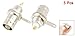 uxcell 5 BNC Female Nut Bulkhead Connector Adapters