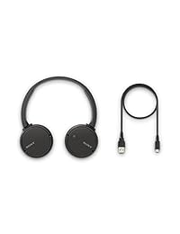 Sony WH CH500   Auriculares inalámbricos de diadema, color negro (WHCH500 B)