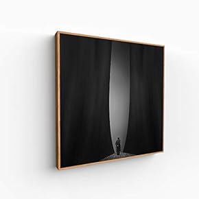 Canvas Wall Art for Living Room, Bedroom Portrait Framed Canvas Prints for Home Decoration Ready to Hang - 16x16 inches