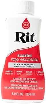 Rit Dye Liquid 236ml Scarlet by Mouldmaster view 2