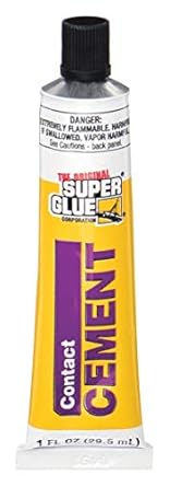 Contact Cement, Acrylic, 1 Oz Tube, Clear: Wood Glues: Amazon.com
