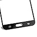 CrazyFire Black Front Outer Screen Glass Replacement Compatible with Samsung Galaxy J7 J700F,Front Glass Cover Replacement with Adhesive Tape Tools Kit+Tweezers+Roll Micro Wire