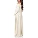 Mother Bee Maternity Off Shoulder Cowl Neck Maternity Dress for Baby Shower or Casual Wear
