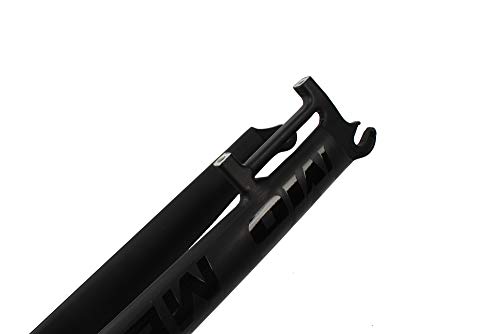 MEROCA MTB Ultralight Rigid Fork M6 26/27.5/29 Inch Disc Brakes Mountain Bike Bicycle Front Fork Rainbow Reflection Anti-cursor (UV Bright Black) - Thumbnail 4