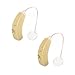 Pyle PHLHA46 Pyle Dual Hearing Amplifiers, Behind-The-Ear Audio Assistance Enhancers, Telecoil Mode