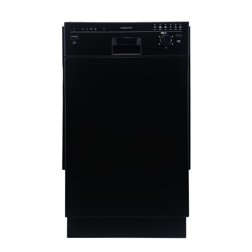 EdgeStar BIDW1801BL 18" Built-In Dishwasher - Black