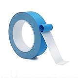 Thermal Adhesive Tape, 25Mx20mmx0.15mm High Performance Thermally Double Side Tapes Cooling Pad Apply to LED Strips, 3D Printer,BCP,CPU,GPU,Laptop Heatsink,and Have Heat Conduction, Insulation,