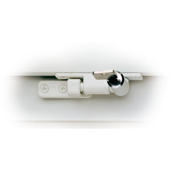 Maco 12069 Window Lock Twist Lock with Mounting Material White