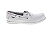 Sebago Mens Litesides Two-Eye White Leather 10.5 M