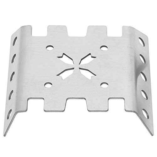 VGEBY RC Chassis Armor Set, 1/8 1/10 Scale RC Car Armour Guard Plate Protect Upgrade Accessory Compatible with YK4102 4103 4082 18/110 RC Car Model Toys Car Model Accessories