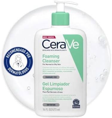 , Gel Limpiador Espumoso, Elimina el exceso de grasa, 473 ml