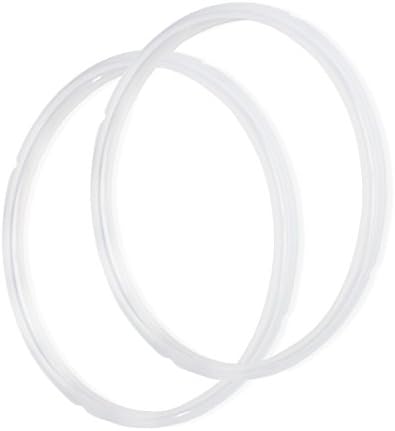 Pexils Kitchen(tm) Pot Instant Multi Cooker Silicone Sealing Ring Colorful Sweet n Savory Edition (2, Clear)