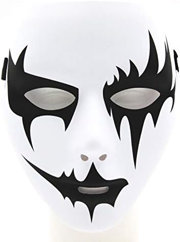 Xpデザイン ヒップ ホップ ストリート ダンス マスク 舞面 お面 ジュピター 仮装 変装 舞台 舞踏会 高品質 白 仮面