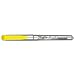 Zebra 77050 Zazzle Liquid Ink Highlighters, Chisel Tip, Yellow, 12/Pack