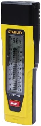 STANLEY Moisture Meter with 2 Pins LCD 0-44 Wood 0.2-2 Masonry 77-030 view 20