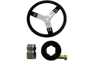 15" Aluminum Steering Wheel Combo with Disconnect IMCA Bryke Racing