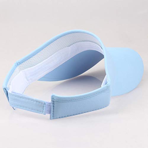 image for Provone Elastic Sun Hat Visors Hat Outdoor Visor Length Short Hollow C