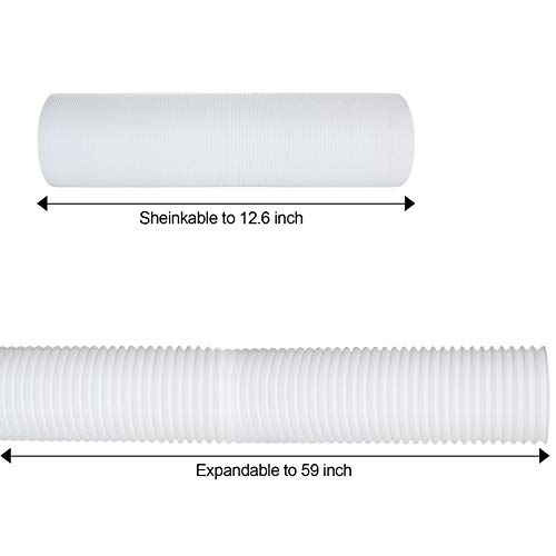 Portable Air Conditioner Universal Exhaust Hose 5 Inch Diameter 59