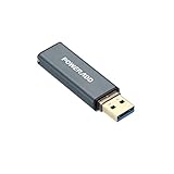 32GB USB 3.0 Flash Drives, Poweradd Portable 200MB/s Read & 200MB/s Write Flash Drive with Data Encryption Function - Grey