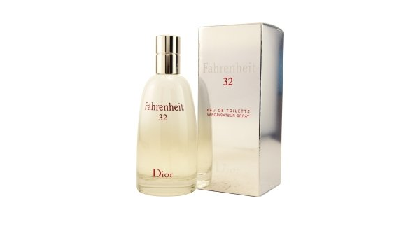 Amazon.com: Fahrenheit 32 por christian dior edt Spray 3.4 oz : Belleza y  Cuidado Personal