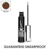LIP INK 100% Smearproof Waterproof Liquid Eyeliner - Brown