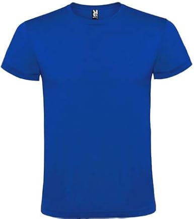 ROLY Herren de 10 Azul 10er-Pack königsblaue kurzärmelige Rundhals-T
