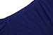 ChongXiao Womens Casual Flared Swing Off Shoulder Party Cocktail Formal Skater Dress (M, Blue)