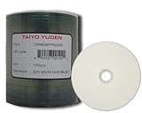 JVC (Taiyo Yuden) CDR White/Hub Printable Ink Jet/80Min 100 Pack