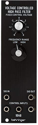 Behringer 904B VOLTAGE CONTROLLED HIGH PASS FILTER Módulo VCF De Paso Bajo Analógico Legendario Para Eurorack