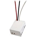 Leviton WSP05-80 3-Wire Relay Receiver, 240V, White