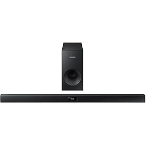 Samsung HW-J355-R 2.1 Soundbar & Wired Subwoofer System With Bluetooth, Black