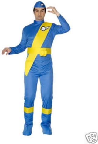 Parties Unwrapped UK 1960s Thunderbirds Virgil Fancy Dress Costume - Large