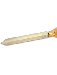 Huracán Herramientas de inflexión, woodturning Diamond Parting Herramienta, alta velocidad, acero, 3 4 inches X 3 16 inches, acero de alta velocidad