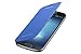 Samsung Galaxy S4 Mini Flip Cover Folio Case - Light Blue