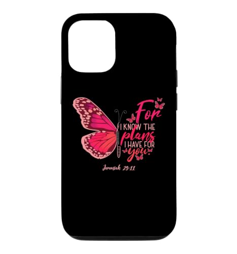 Jeremiah 29:11 Scripture Faithful Christian Believer Case for iPhone 12/12 Pro