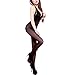 Blugibedramsh Womens Sexy Lingerie Body Halter Lace Bodystocking Bodysuits Nightwear,Black,One Size