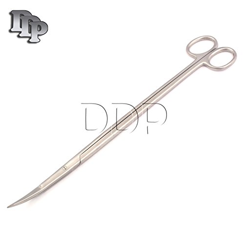 DDP Aquarium Tool Kit For Fish Tank Plants, 5 Tools Including Straight Scissors, Curved Scissors, Substrate Spatula, Straight Tweezers, Bent Tweezers