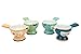 WD-Set of 4 Pcs Cute Bird Shape Ceramic soft or Hard boiled egg cup holder (Egg holder) - for Breakfast Brunch,kitchenware, home kitchen decoration or even a gift mix color with cutely package.