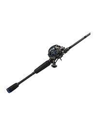 Combo de carrete y carrete Baitcast de carrete de velocidad de American Heroes de Lew's Fishing, 7 '  Medium Heavy   7.2 oz. 120 yd. 12 lb. 6.4:1