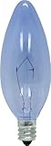 GE 48701-12 40-Watt Reveal Blunt Tip B10, 12-Pack