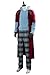 Adult Mens Fat Thor Cosplay Costume Casual Hoodie Suit Halloween Outfit Full Set,XXXLarge Blue