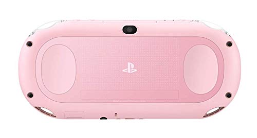 Sony Playstation Vita Wi-Fi 2000 Series with AC Adapter and Silicon Joystick Covers (Renewed) (Crystal White/Matte Pink)