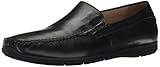 ECCO Men's Dallas Moc Slip-on Loafer, Black, 44 EU/10-10.5 US