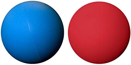 LBS-2 Pack Lacrosse Massage Balls -Blue Red