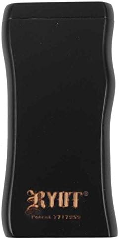 RYOT Large (3") Wooden Magnetic Taster Box in Black