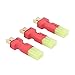 3pcs Micro Mini Tamiya Female(Reversed) to T-Plug Deans Style Male Adapter for Airsoft(B106-3)