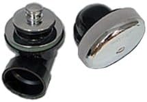 Watco Manufacturing 601-Pp-Abs-Bz 15-Inch Schedule 40 Abs Piping Push Pull Bath Waste Half Kit Oil Rubbed Bronze