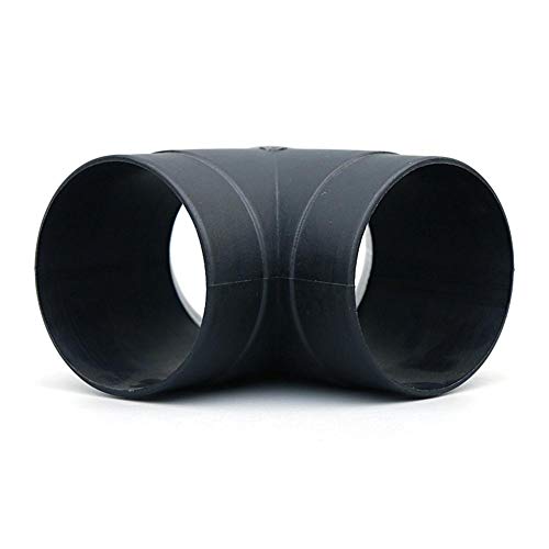 Rosymity 75mm Heater Pipe Duct Warm Air Y Outlet,Made by ABS Materials/120 Degrees Not Deformed/Fit for Webasto, Eberspaecher and Another Air Parking Heater.